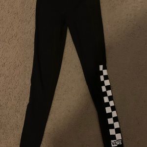 XS Vans Black leggings